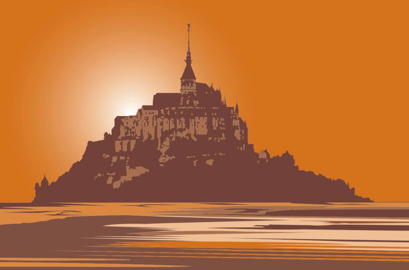 Photo du panneau : Le Mont-Saint-Michel